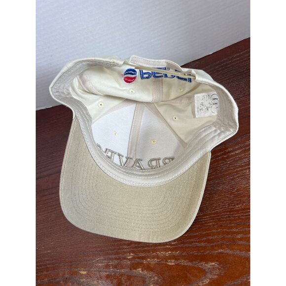Vintage Richmond Braves Beige Adjustable Baseball Cap By Pepsi X3 - Picture 3 of 4